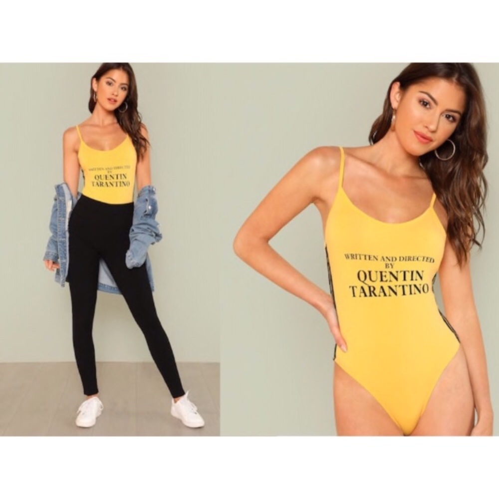 Written and Directed by Quentin Tarantino Bodysuit